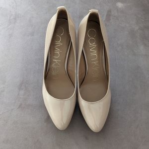 Calvin Klein ladies platform gorgeous high heels